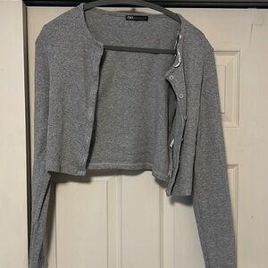 Zara grey sweater